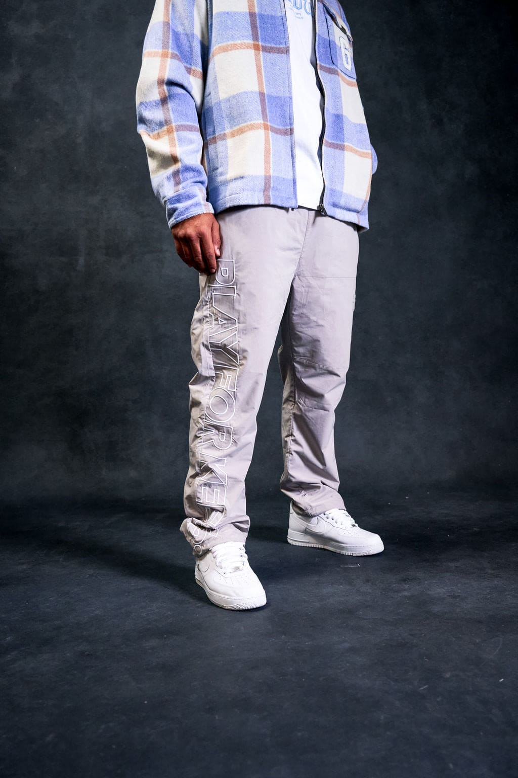 PFK Lightweight Pant Grey/White