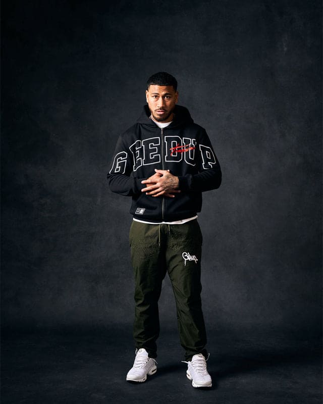 Team Logo x Trapstar Signature Jacket Black/White/Red