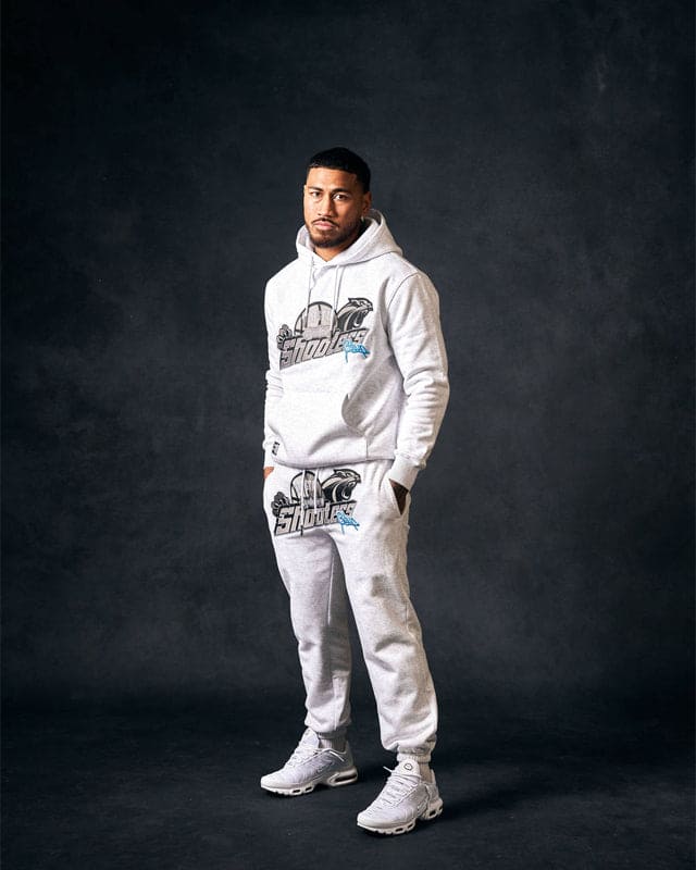 Sydney Shooters Trackpants White Marle/Blue