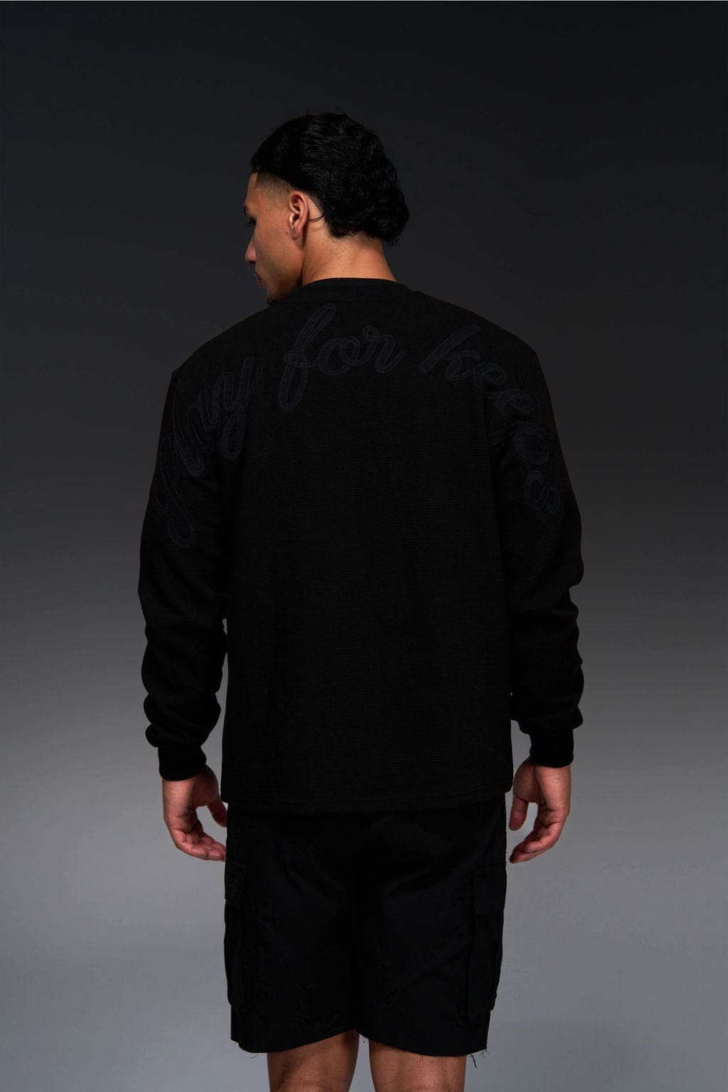 Handstyle Cargo Short Black/Grey