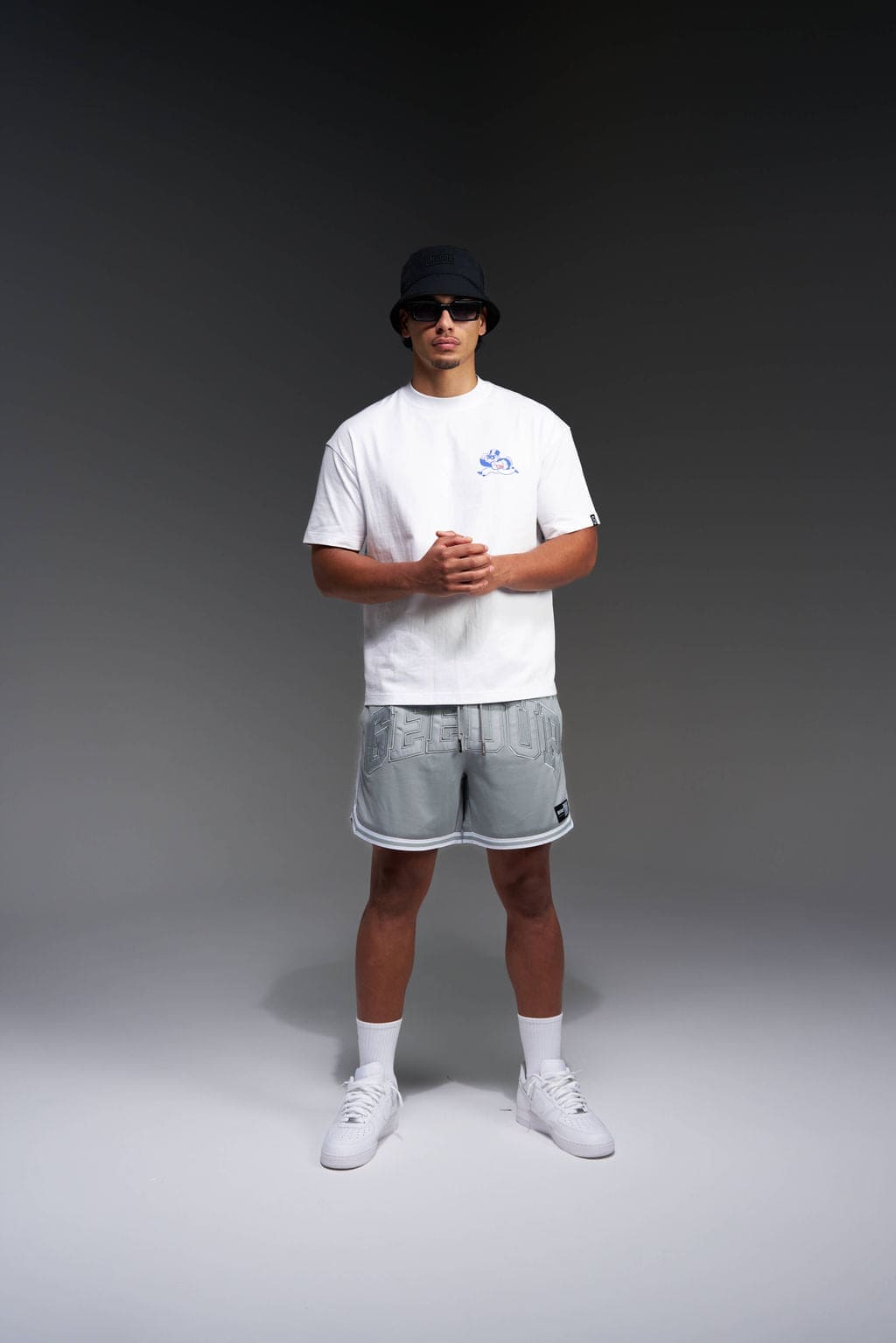 Team Logo B-Ball Short Grey