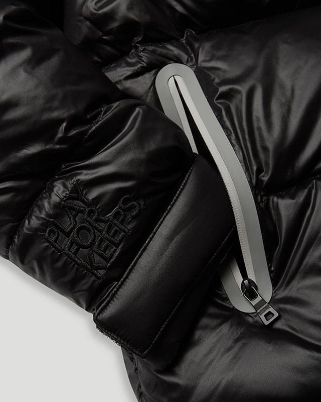 Core/Team Logo Reversible Puffer Jacket Grey/Black