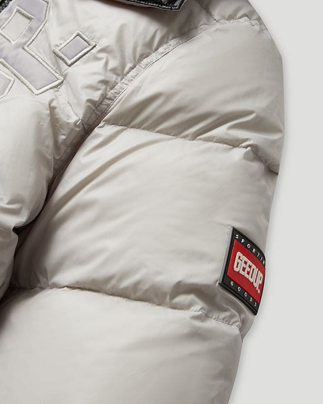 Core/Team Logo Reversible Puffer Jacket Grey/Black