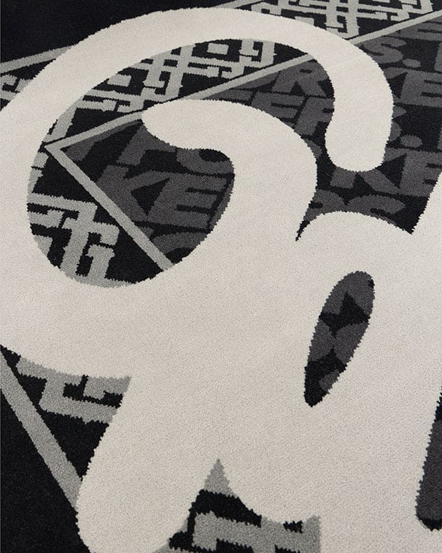 GDUP Rug Black/Grey - X-Large