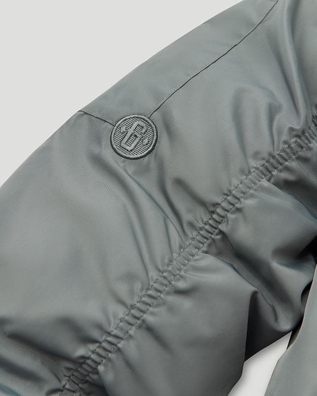 Team Logo/Handstyle Reversible Bomber Grey/Black