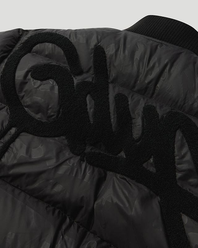 Team Logo/Handstyle Reversible Bomber Grey/Black