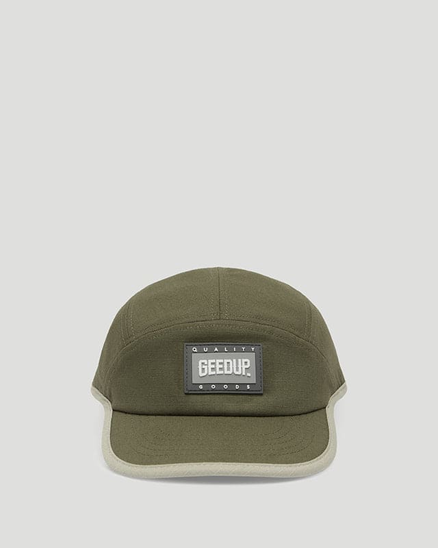 Core Logo Ripstop 5 Panel Hat Khaki