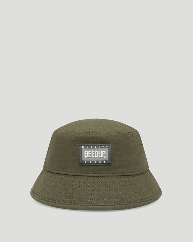 Core Logo Ripstop Bucket Hat Khaki