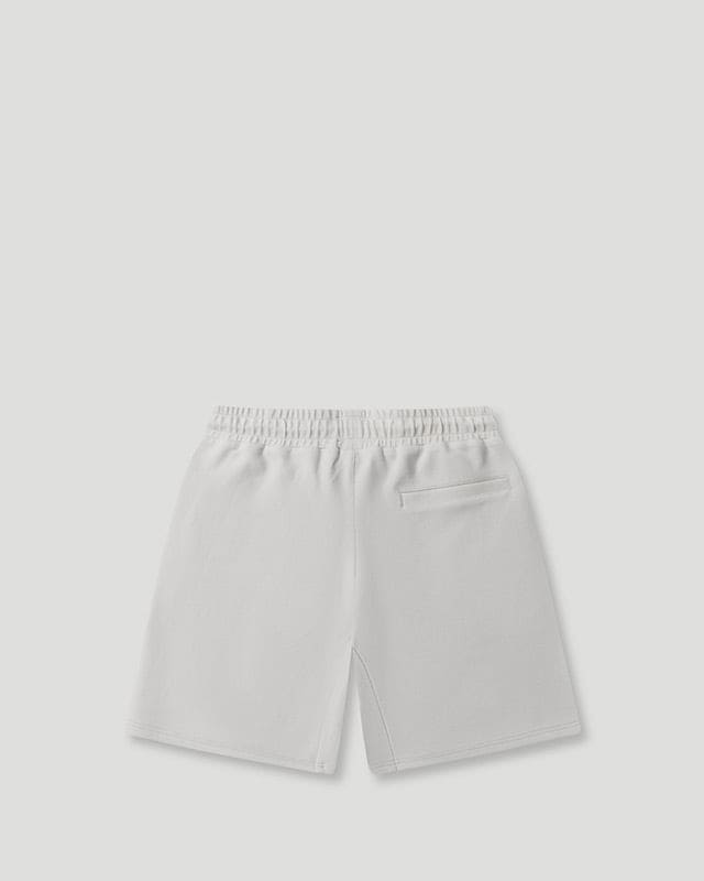 Team Logo Pique Short Grey