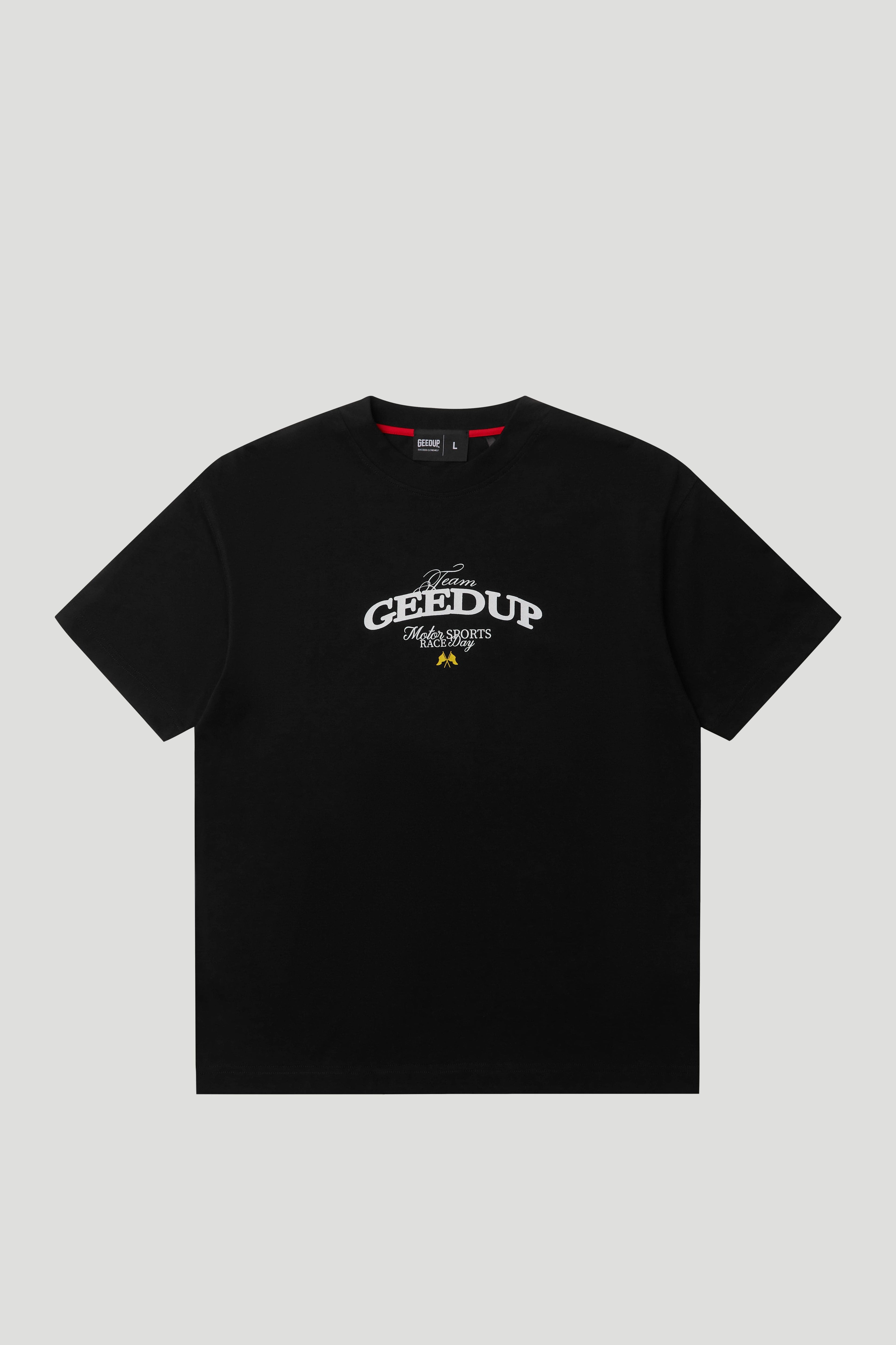 G Stamp T-Shirt Black/Yellow