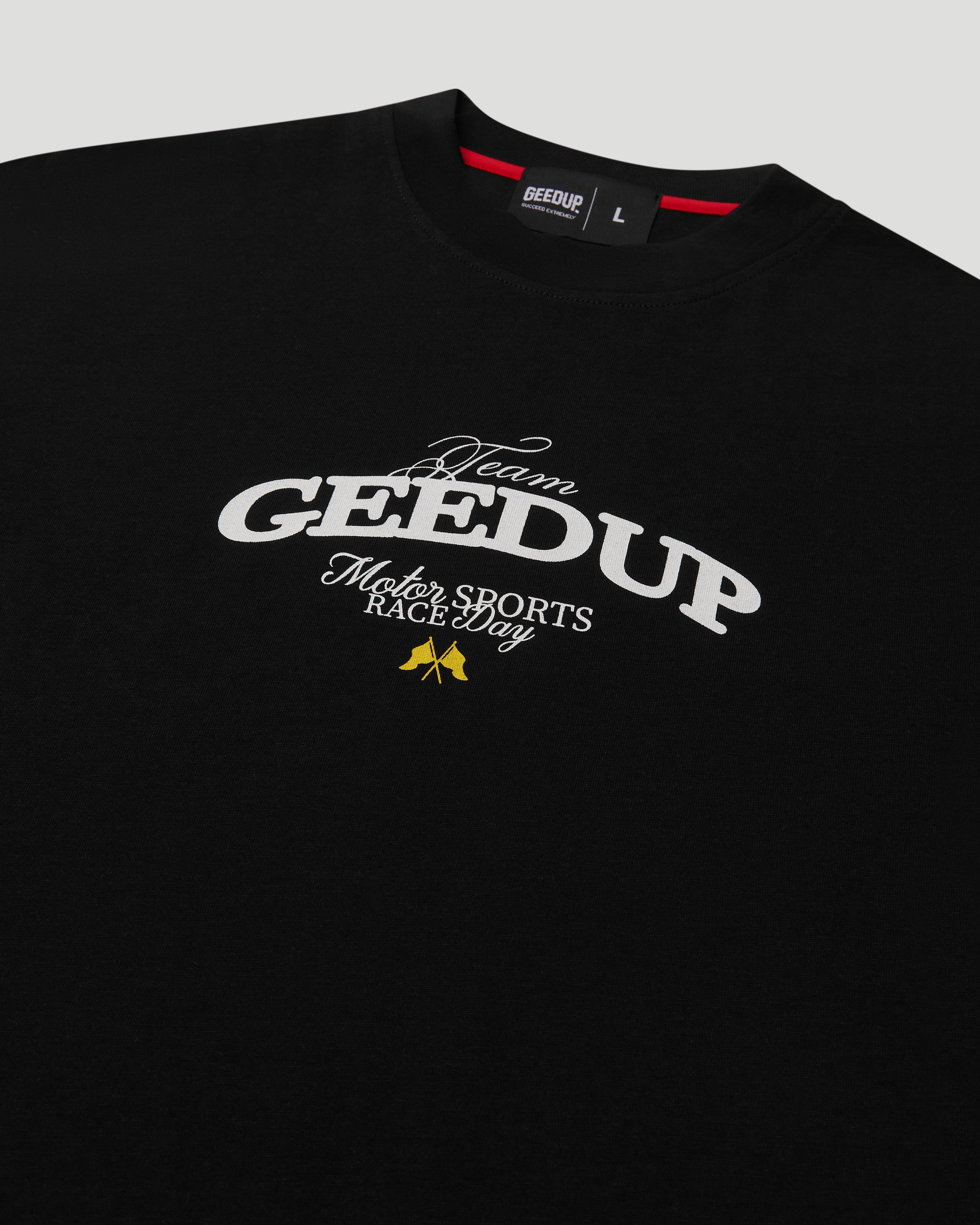 G Stamp T-Shirt Black/Yellow