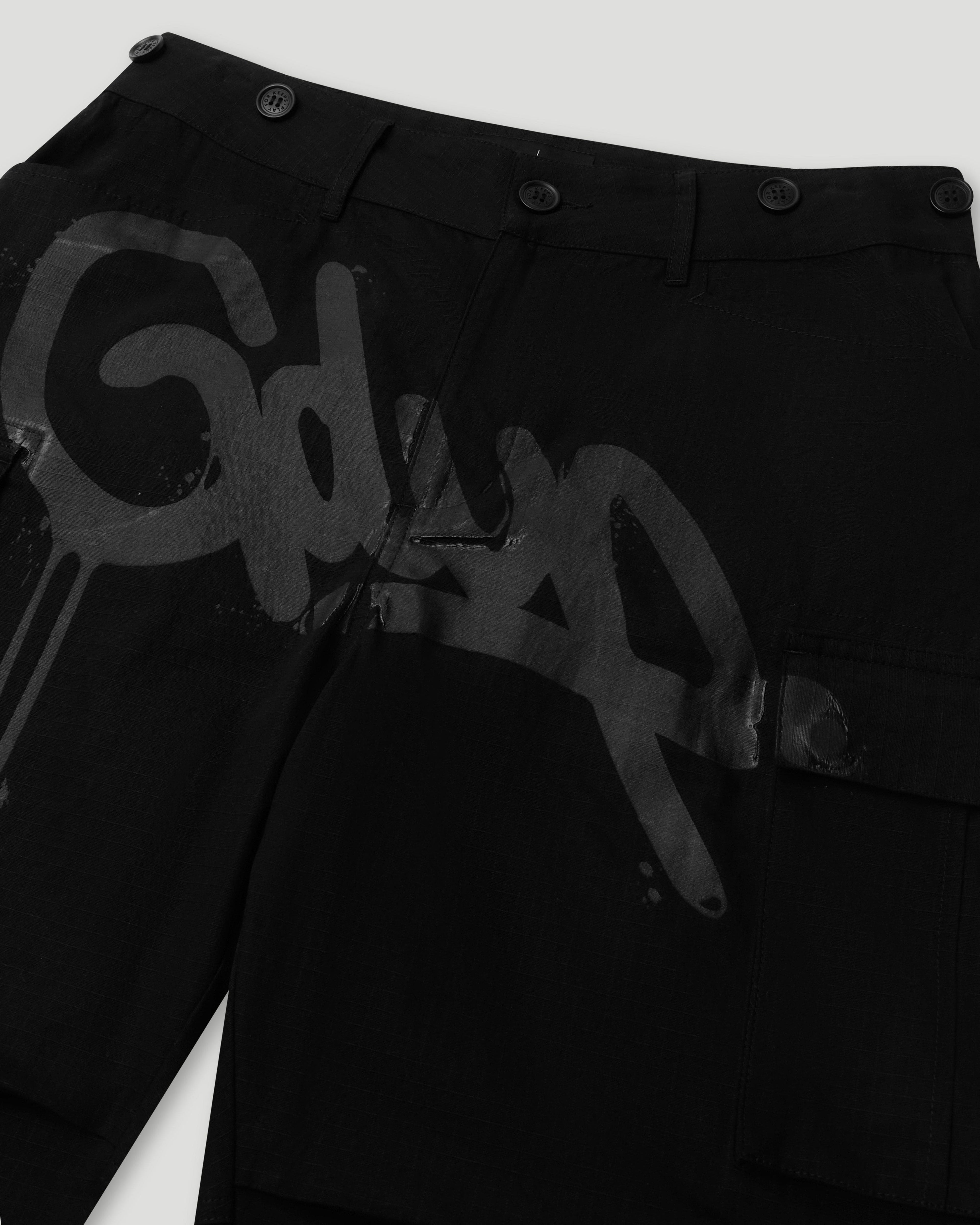 Handstyle R/S Cargo Pants Black