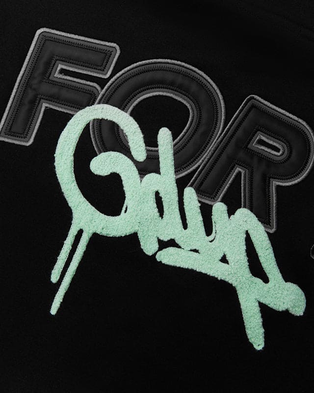 PFK/Handstyle Hoodie Black/Pastel Mint