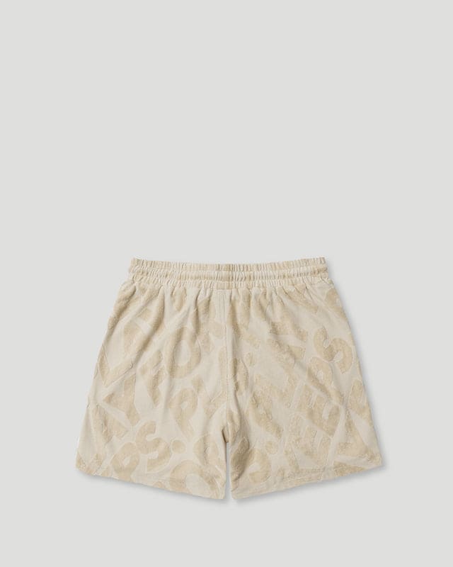 PFK Jacquard Short Beige
