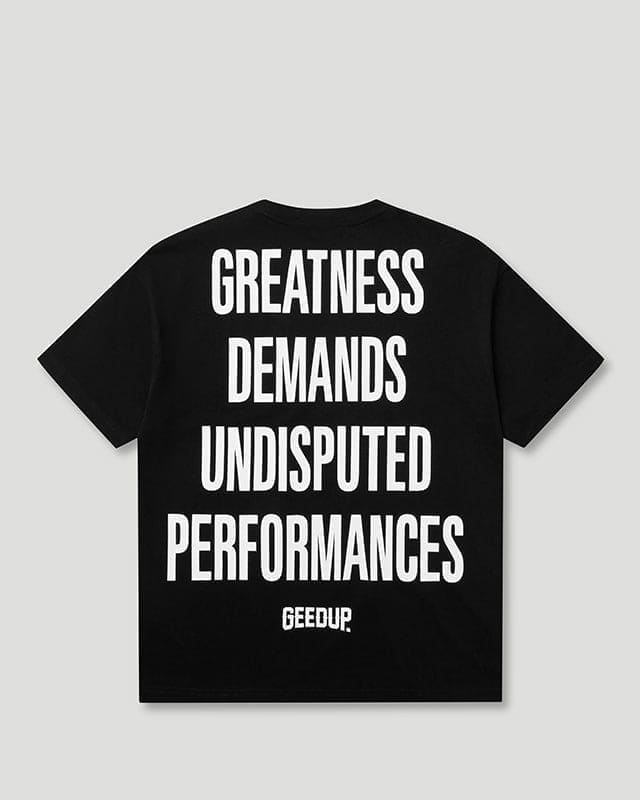 Geedup Stack T-Shirt Black