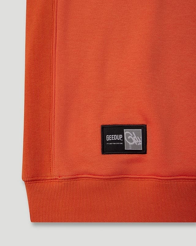 Team Geedup Crewneck Orange/White