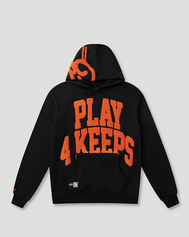 Play4Keeps Handstyle Hoodie Black/Orange