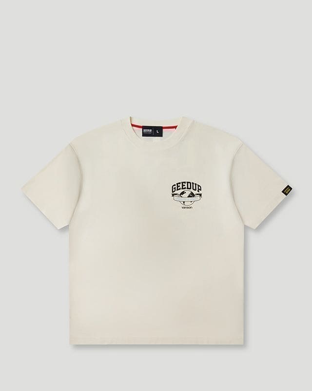 Geedup x Vanson T-Shirt White CX