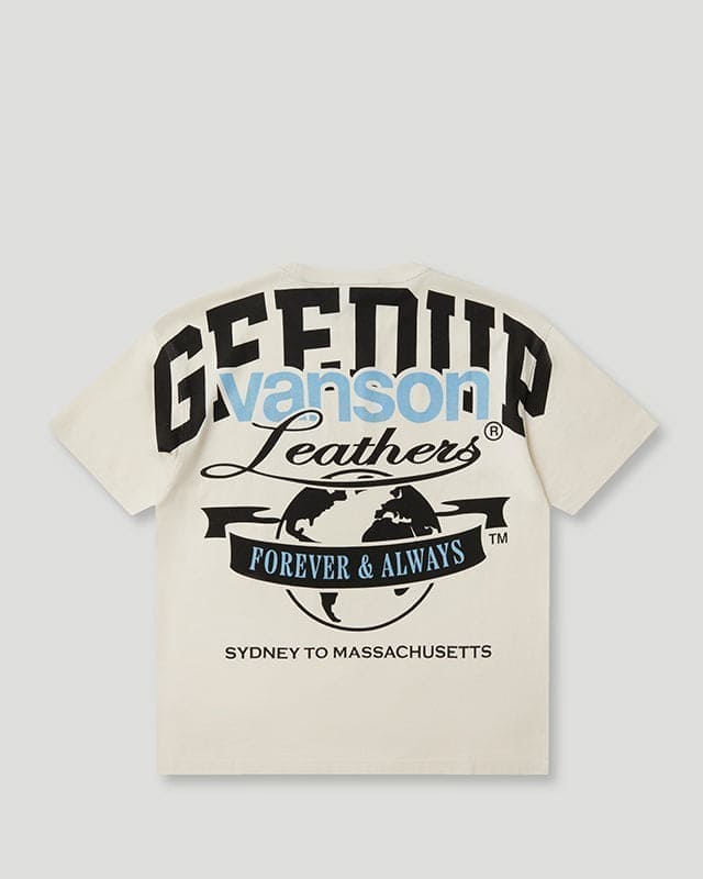 Geedup x Vanson T-Shirt White CX