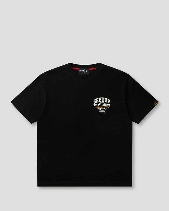 Geedup x Vanson T-Shirt Black CX