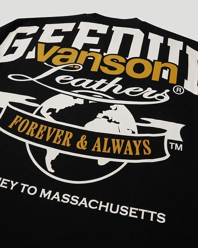 Geedup x Vanson T-Shirt Black CX