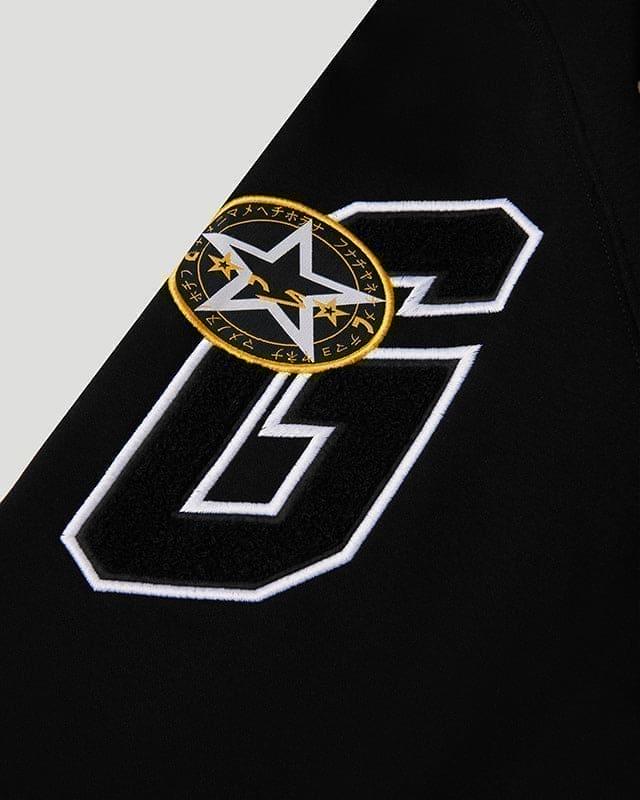 Team Logo x Vanson Hoodie Black CX