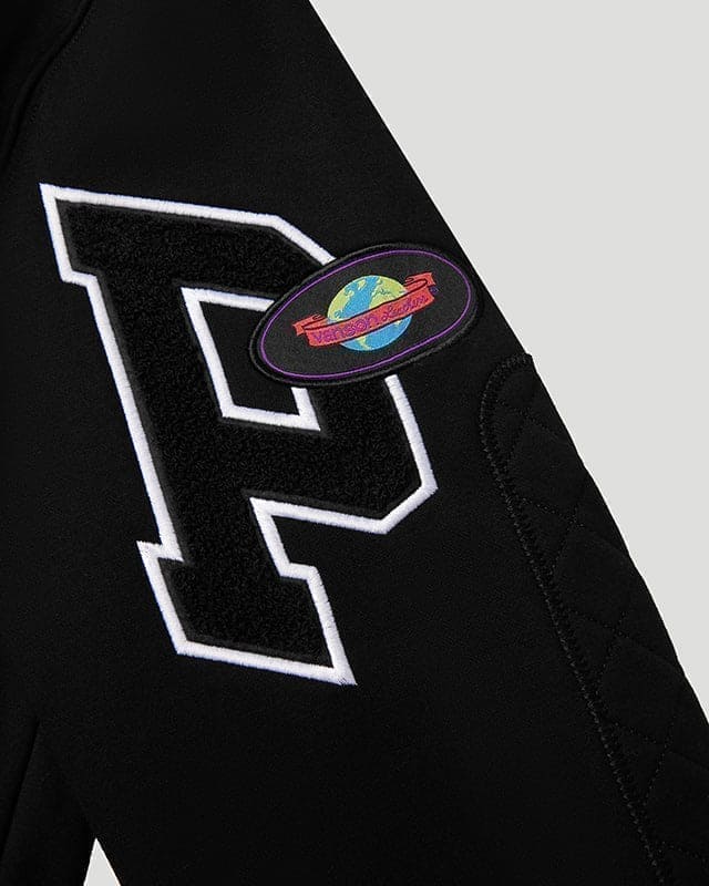Team Logo x Vanson Hoodie Black CX