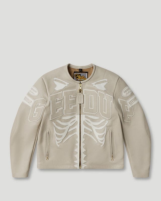 Geedup x Vanson Bones Jacket Bone/White CX
