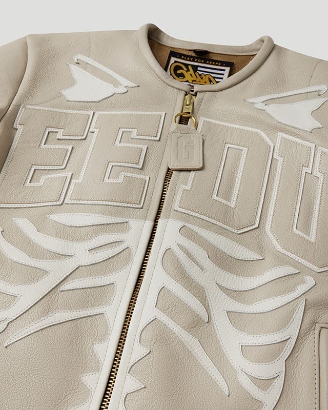 Geedup x Vanson Bones Jacket Bone/White CX