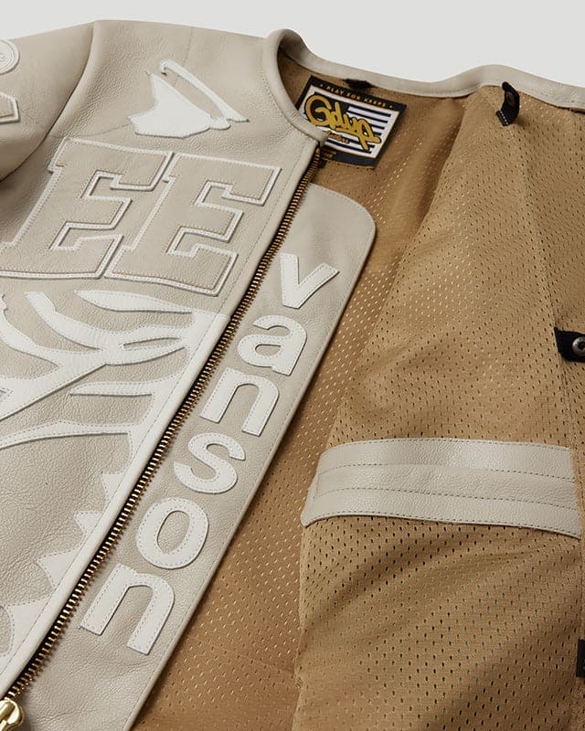 Geedup x Vanson Bones Jacket Bone/White CX
