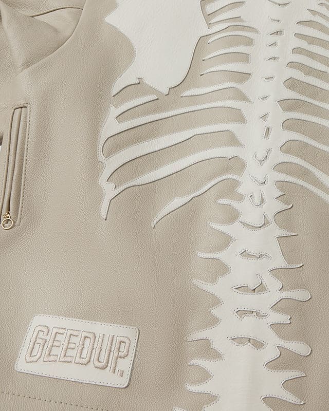 Geedup x Vanson Bones Jacket Bone/White CX