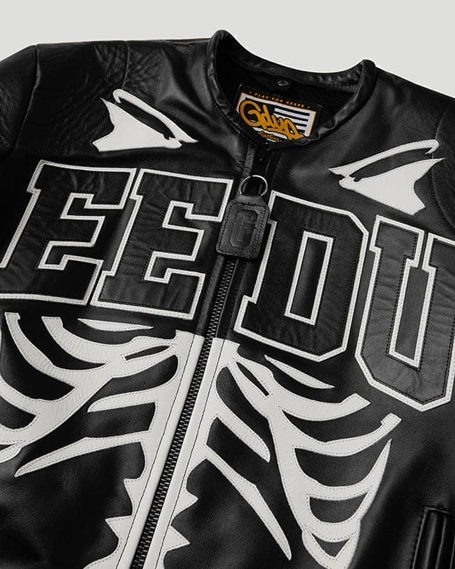 Geedup x Vanson Bones Jacket Black/White CX