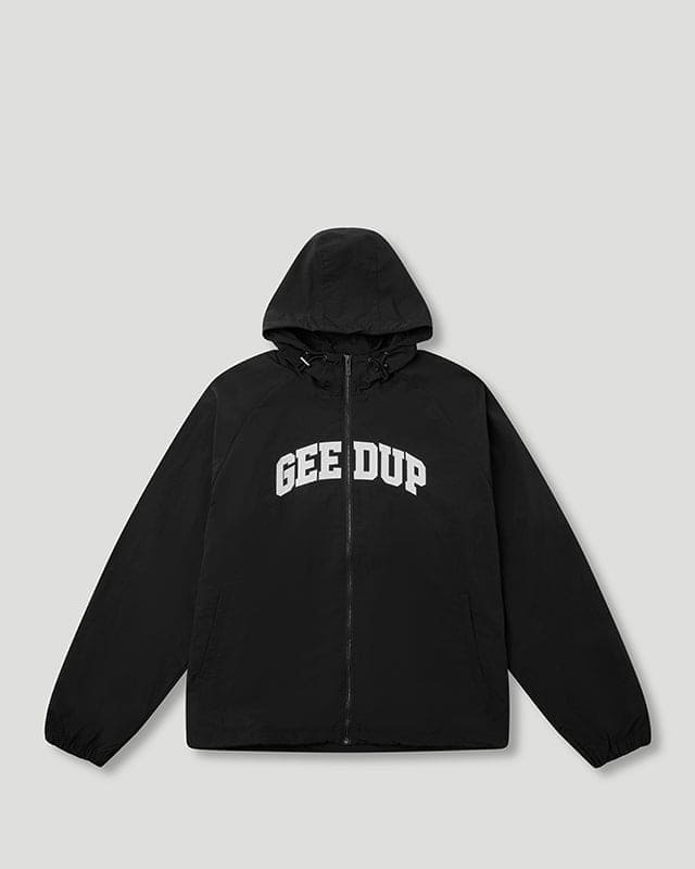 Team Logo Spray Jacket Black/White