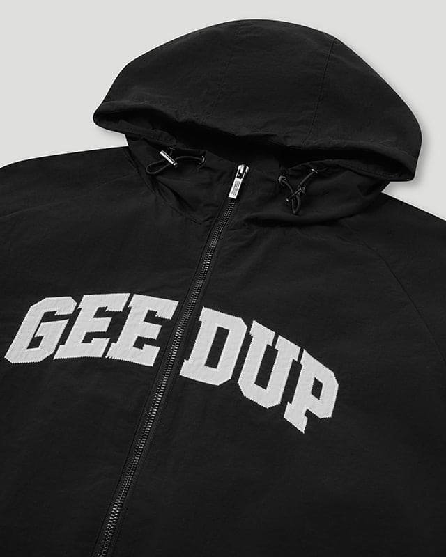 Team Logo Spray Jacket Black/White