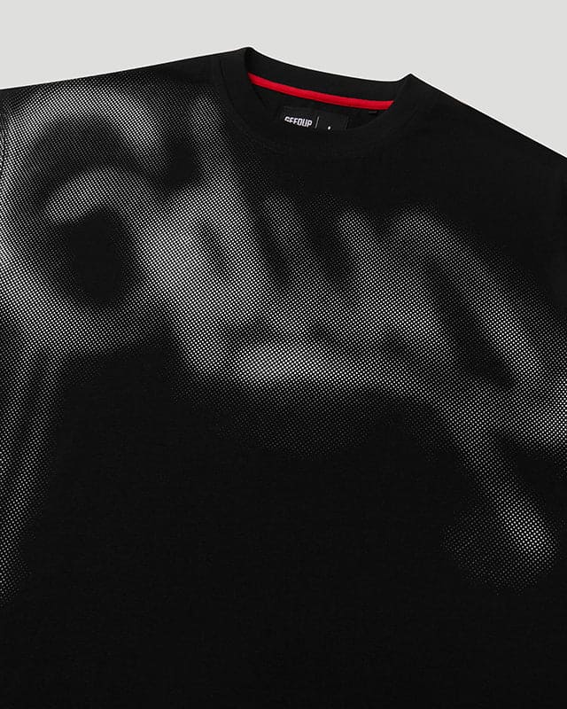 Handstyle Halftone T-Shirt Black/Grey