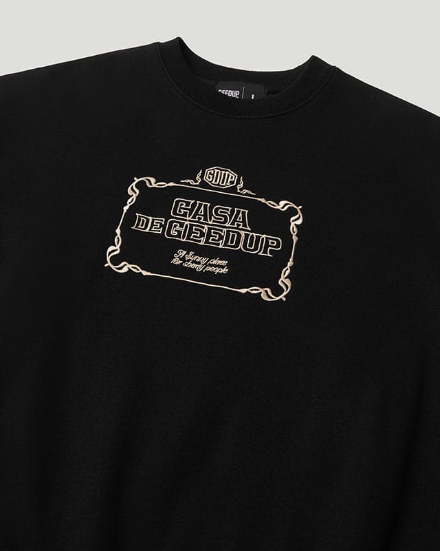 CDG Crewneck Black/Cream