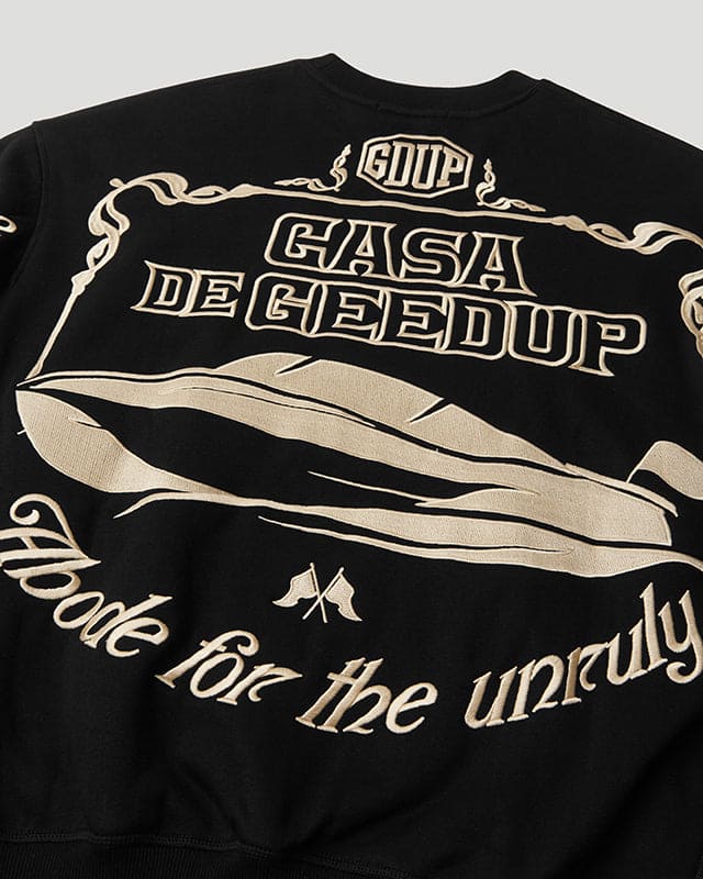 CDG Crewneck Black/Cream