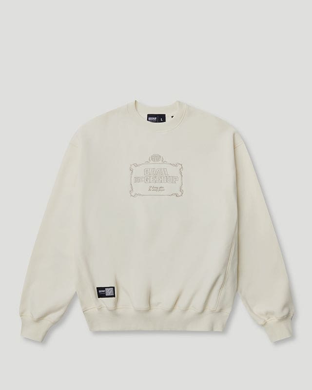 CDG Crewneck Tonal Cream