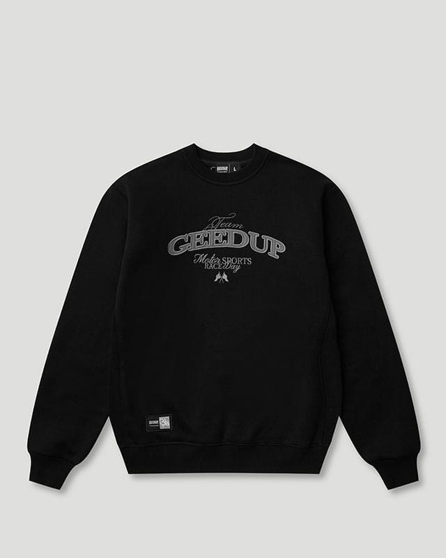 Team Geedup Crewneck Black/Grey