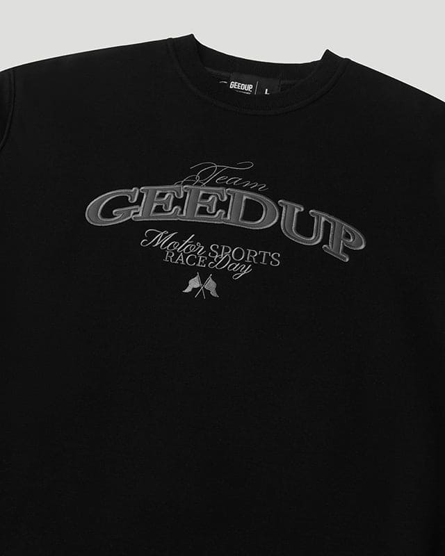 Team Geedup Crewneck Black/Grey