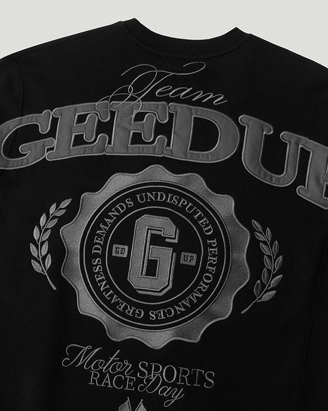 Team Geedup Crewneck Black/Grey