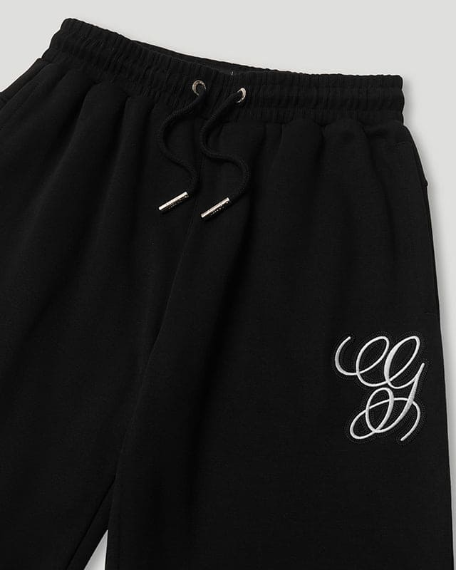 Team Logo Cursive Trackpant Black/Grey