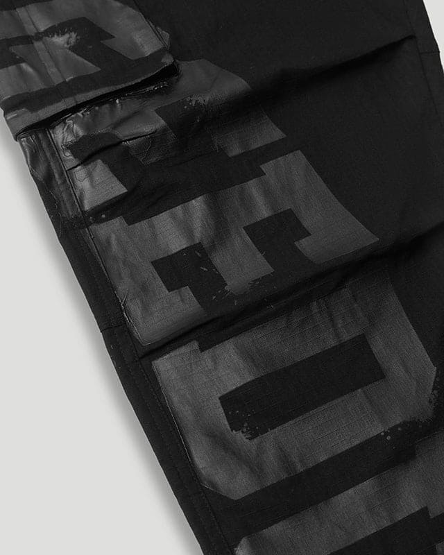Team Logo R/S Cargo Pant Black