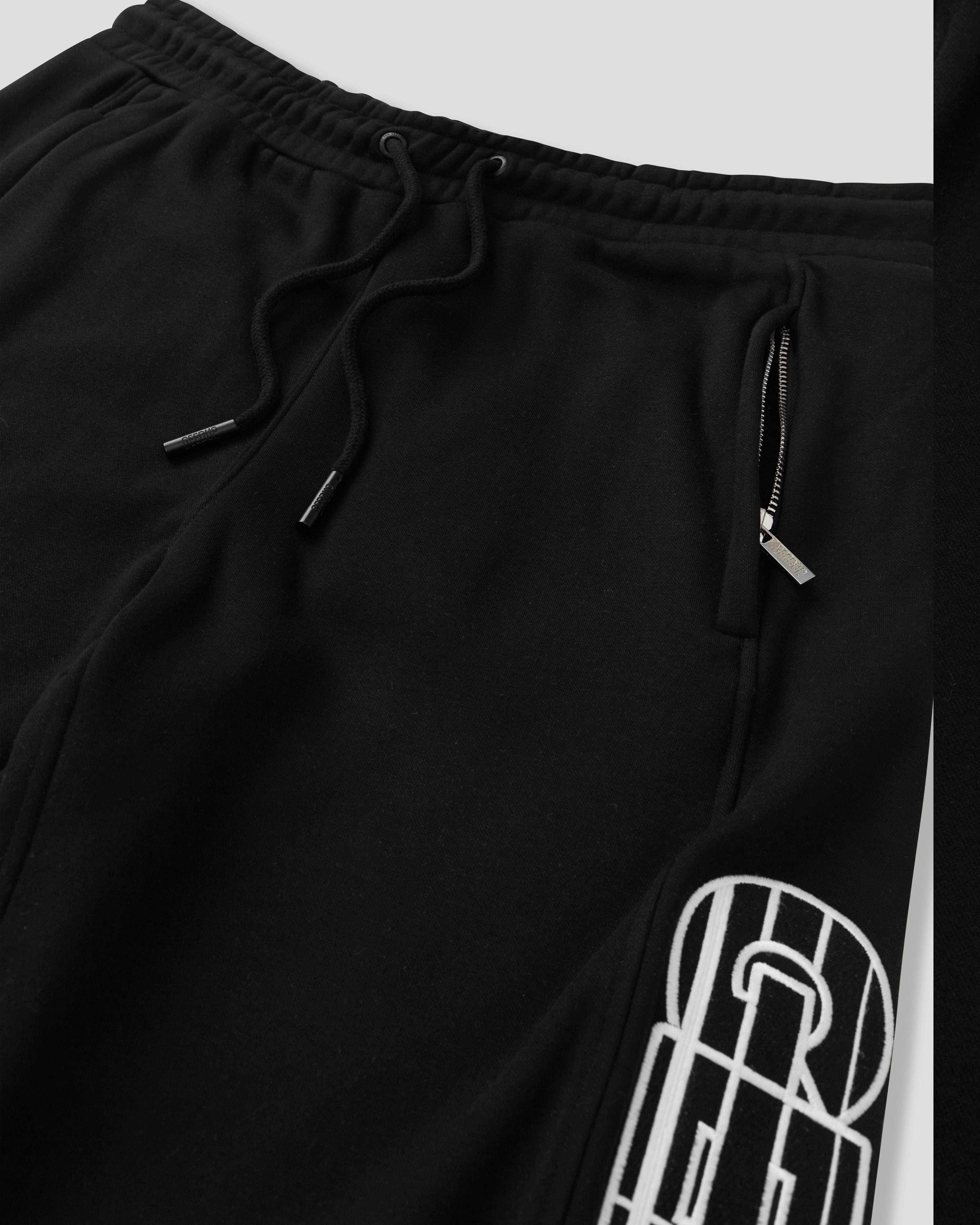Sportsman Badges Trackpants Black