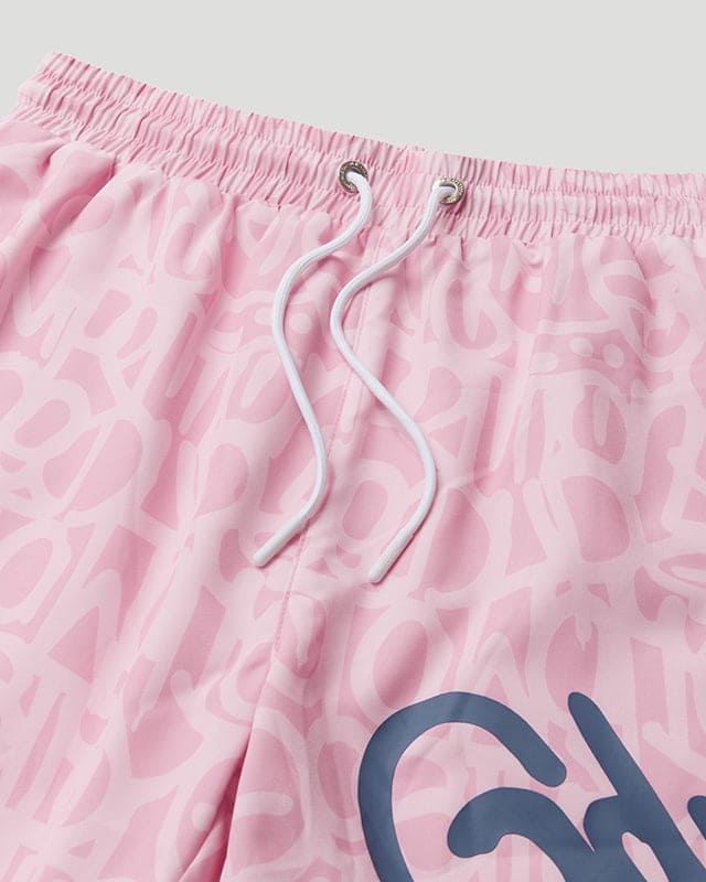 Handstyle Swim Short Pink/Blue