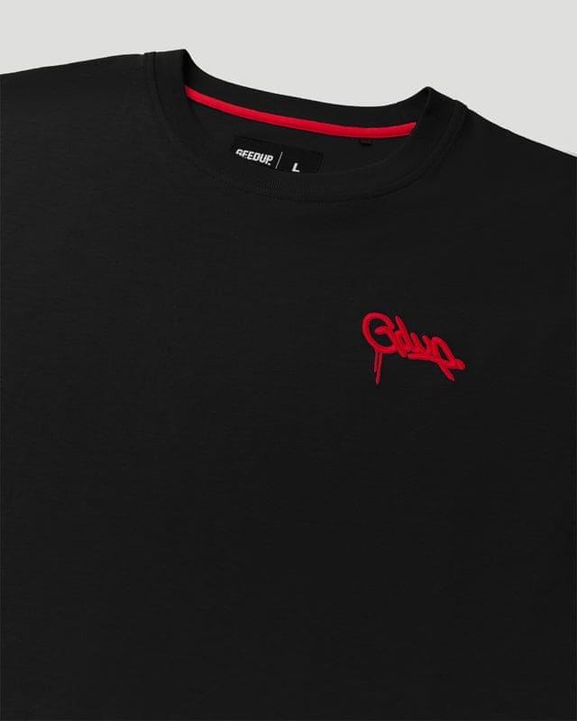 Micro Handstyle T-Shirt Black/Red