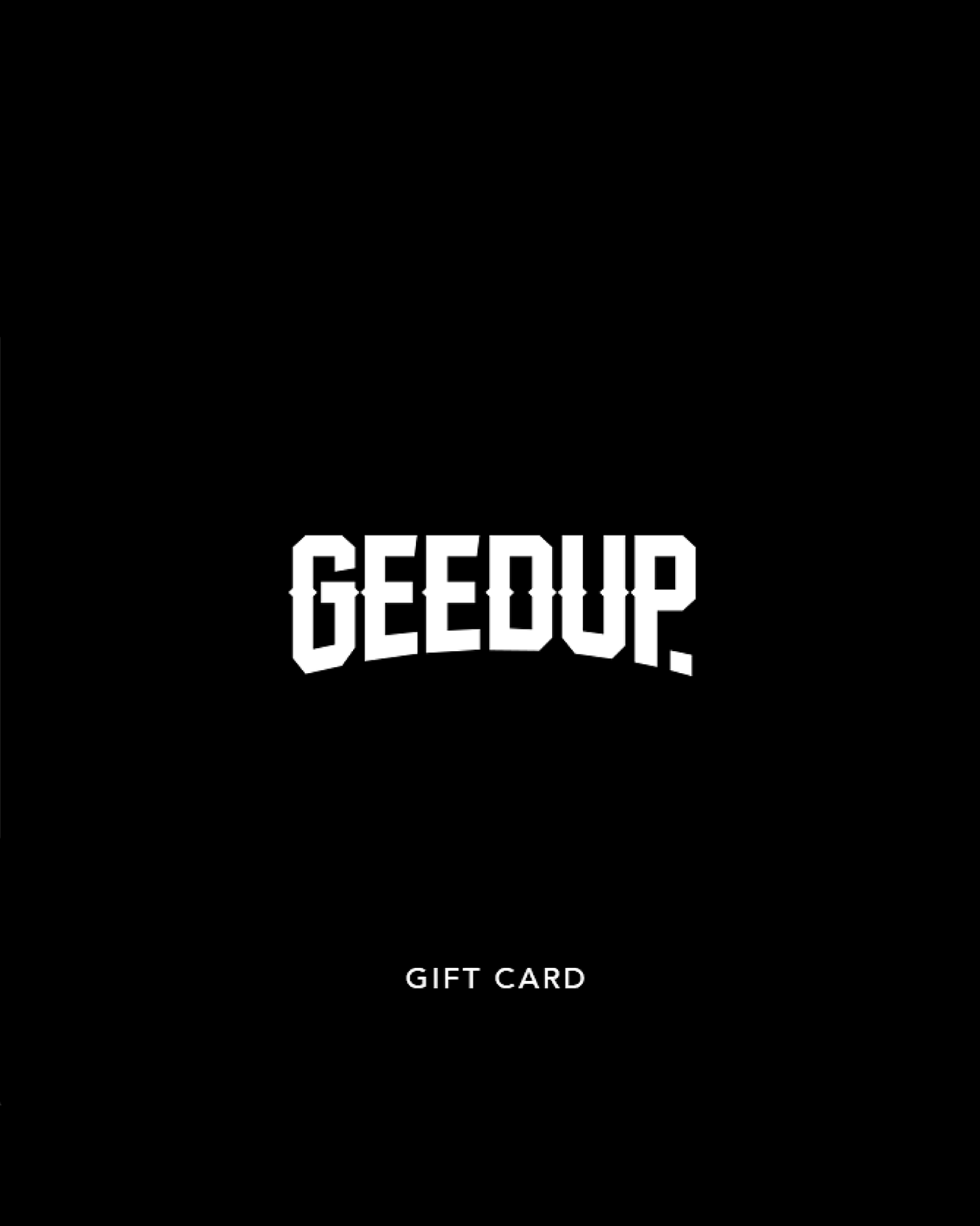 Geedup Co. Gift Card